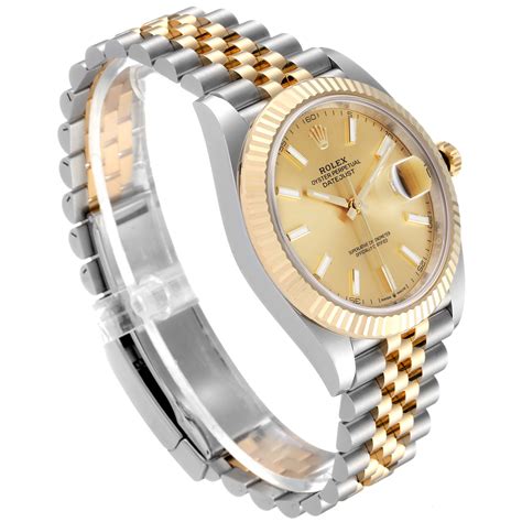 Rolex Datejust 41 Steel And Gold Jubilee Roman Numerals